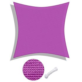 20' x 20' Sqaure Sun Shade Sail/ Red Purple